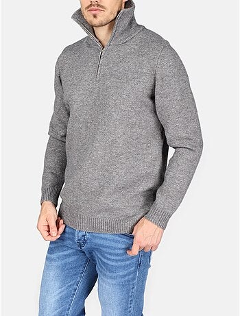 Maglione elegante con cerniera - Kenzarro