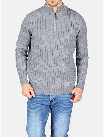 Maglione elegante con cerniera - Kenzarro
