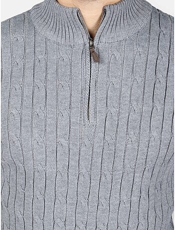 Maglione elegante con cerniera - Kenzarro