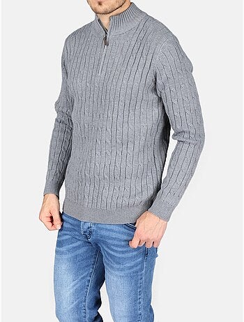Maglione elegante con cerniera - Kenzarro