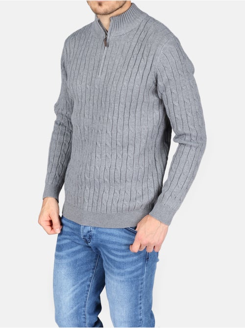 Maglione elegante con cerniera - Kenzarro - Kiabi Maglione elegante con cerniera - Kenzarro - Kiabi