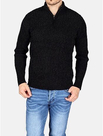 Maglione elegante con cerniera - Kenzarro
