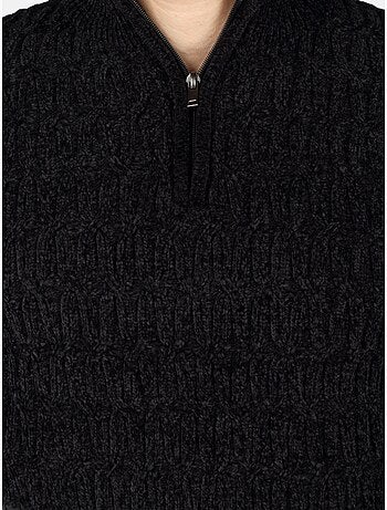 Maglione elegante con cerniera - Kenzarro