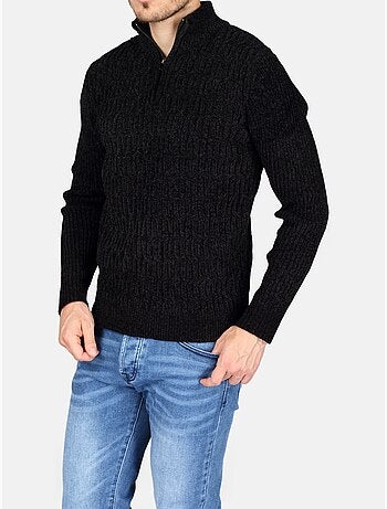 Maglione elegante con cerniera - Kenzarro