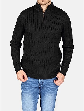 Maglione elegante con cerniera - Kenzarro