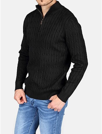 Maglione elegante con cerniera - Kenzarro