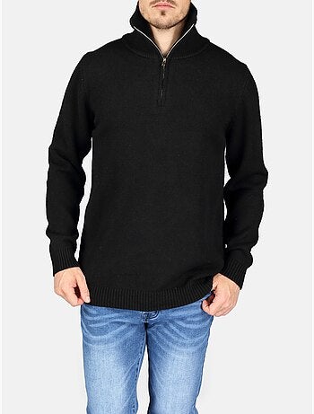 Maglione elegante con cerniera - Kenzarro