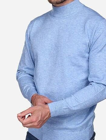 Maglione elegante con collo a camino - Yves Enzo