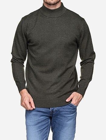 Maglione elegante con collo a camino - Yves Enzo