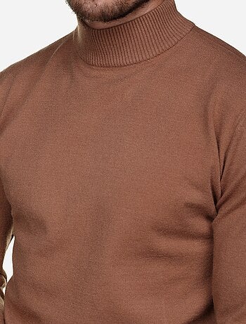 Maglione elegante con collo a camino - Yves Enzo