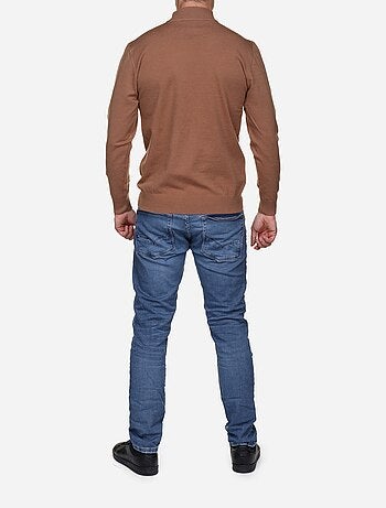 Maglione elegante con collo a camino - Yves Enzo