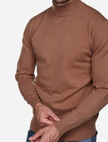 Maglione elegante con collo a camino - Yves Enzo