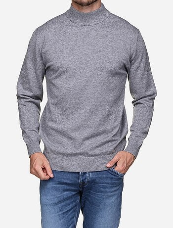 Maglione elegante con collo a camino - Yves Enzo