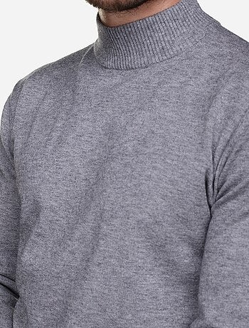 Maglione elegante con collo a camino - Yves Enzo