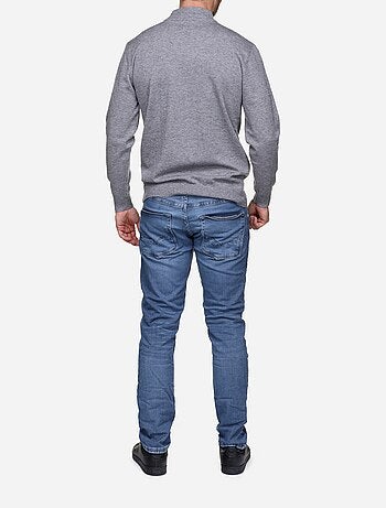Maglione elegante con collo a camino - Yves Enzo