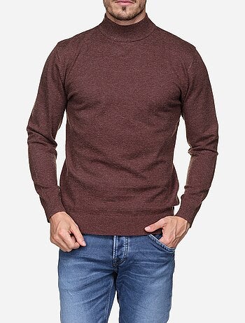 Maglione elegante con collo a camino - Yves Enzo