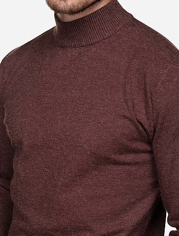 Maglione elegante con collo a camino - Yves Enzo