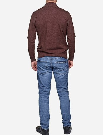 Maglione elegante con collo a camino - Yves Enzo