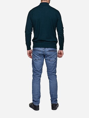 Maglione elegante con collo a camino - Yves Enzo