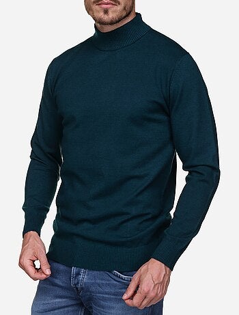 Maglione elegante con collo a camino - Yves Enzo