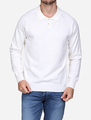 Maglione elegante con collo a polo - Frilivin