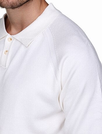 Maglione elegante con collo a polo - Frilivin