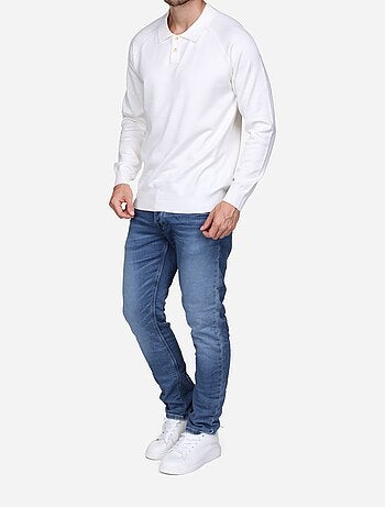 Maglione elegante con collo a polo - Frilivin
