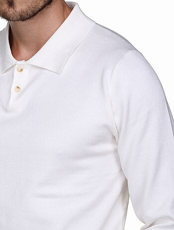 Maglione elegante con collo a polo - Frilivin