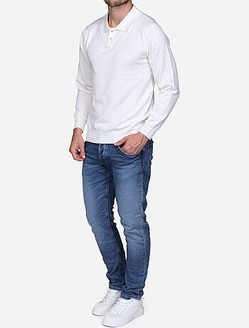 Maglione elegante con collo a polo - Frilivin