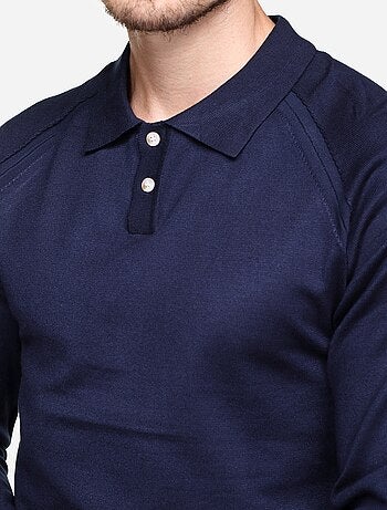 Maglione elegante con collo a polo - Frilivin