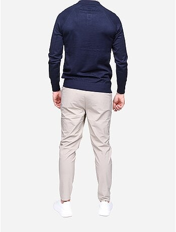 Maglione elegante con collo a polo - Frilivin