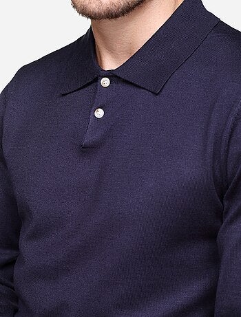 Maglione elegante con collo a polo - Frilivin