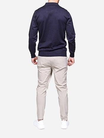 Maglione elegante con collo a polo - Frilivin