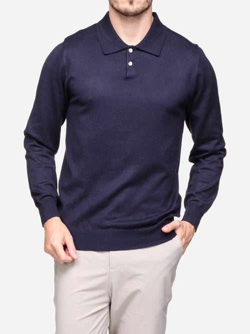 Maglione elegante con collo a polo - frilivin - Kiabi Maglione elegante con collo a polo - frilivin - Kiabi