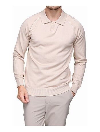 Maglione elegante con collo a polo - Frilivin