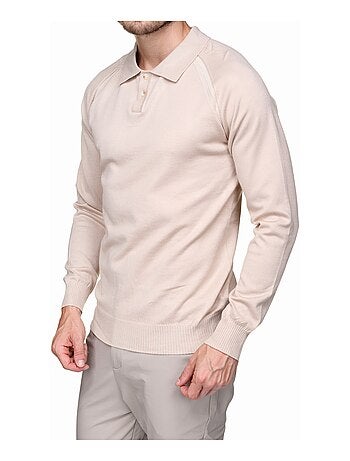 Maglione elegante con collo a polo - Frilivin