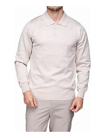 Maglione elegante con collo a polo - Frilivin