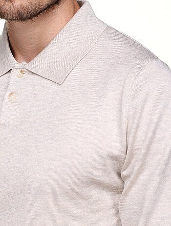 Maglione elegante con collo a polo - Frilivin