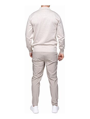 Maglione elegante con collo a polo - Frilivin