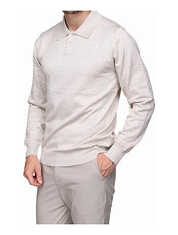 Maglione elegante con collo a polo - Frilivin
