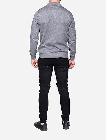 Maglione elegante con collo a polo - Frilivin