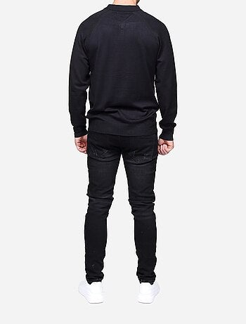 Maglione elegante con collo a polo - Frilivin