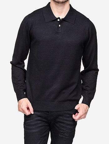 Maglione elegante con collo a polo - Frilivin