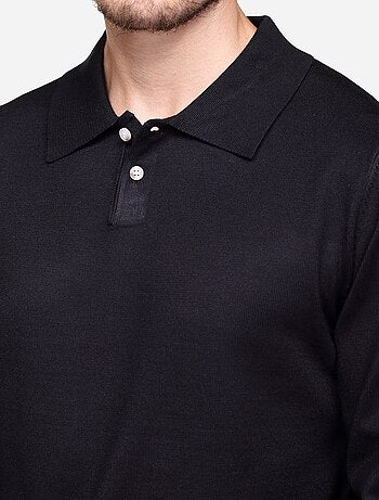 Maglione elegante con collo a polo - Frilivin