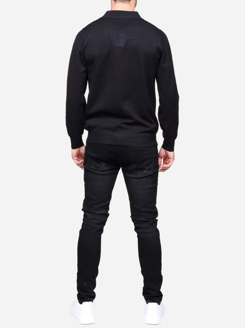 Maglione elegante con collo a polo - Frilivin - Kiabi Maglione elegante con collo a polo - Frilivin - Kiabi