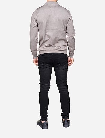 Maglione elegante con collo a polo - Frilivin