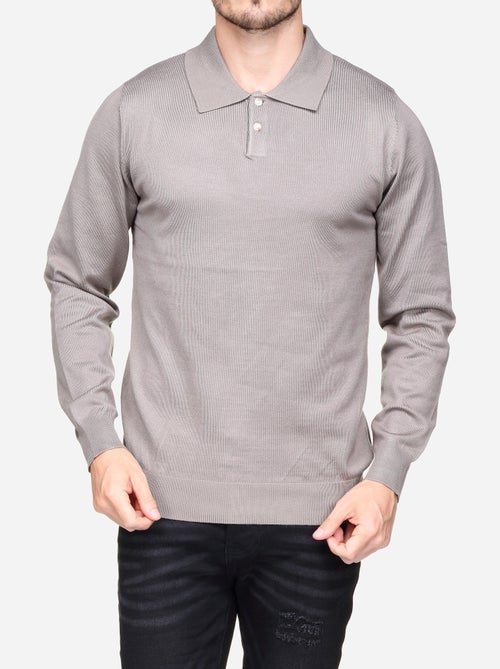 Maglione elegante con collo a polo - Frilivin - Kiabi Maglione elegante con collo a polo - Frilivin - Kiabi