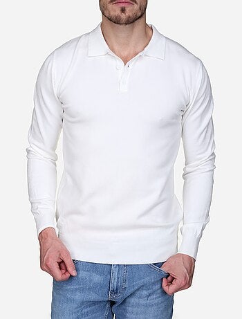 Maglione elegante con collo a polo - Kenzarro