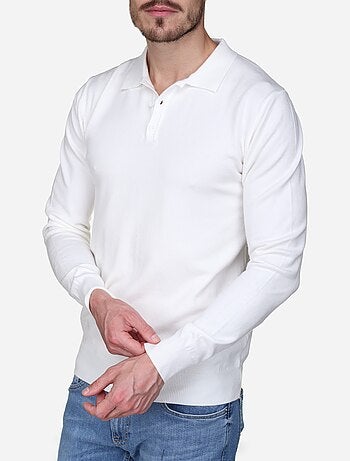 Maglione elegante con collo a polo - Kenzarro