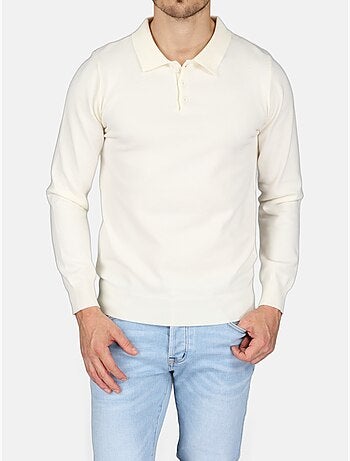 Maglione elegante con collo a polo - Kenzarro